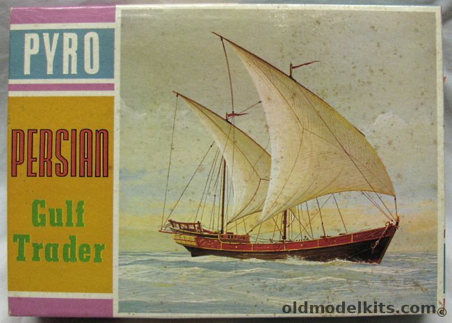 Pyro Persian Gulf Trader - (Arab Baghla or Dhow), C252-100 plastic model kit